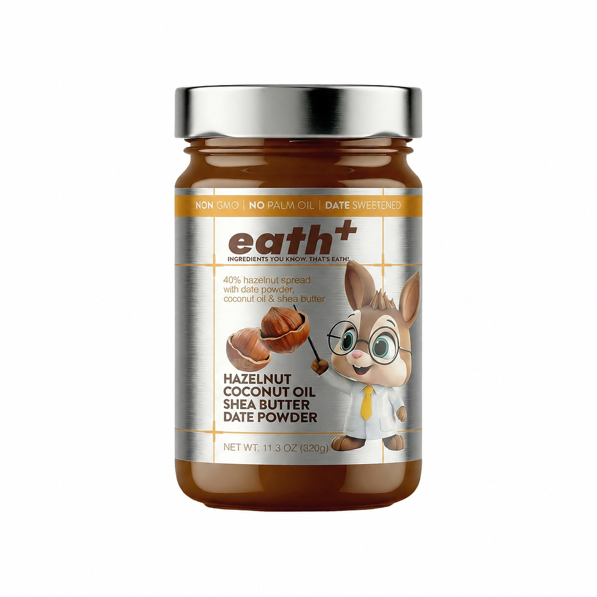 Hazelnut Coconut Oil Shea Butter Date Powder