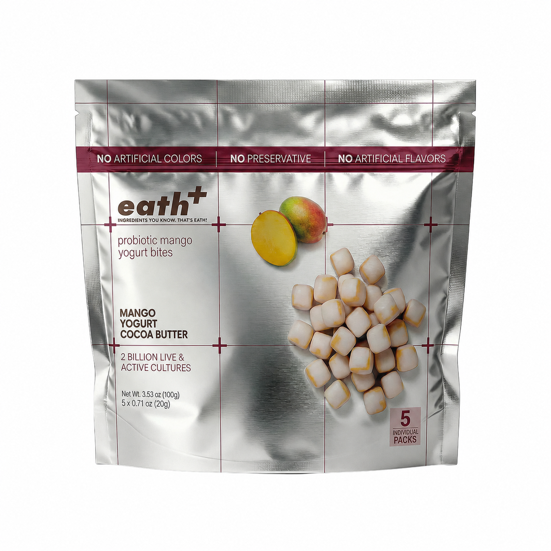 Probiotic Yogurt Bites - Mango